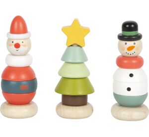 small foot Dřevěná vánoční nasazovací figurka 1 ks